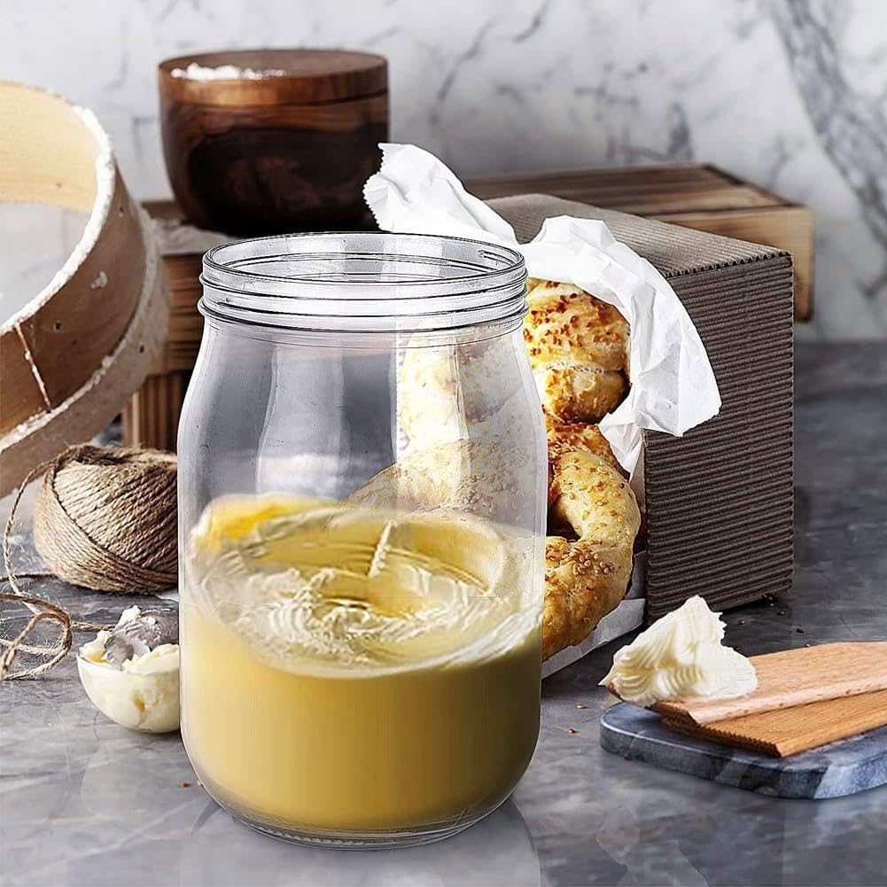Zangola for Burro, Macchina for Burro manovella 1 l/1,5 l Bottiglia Vetro