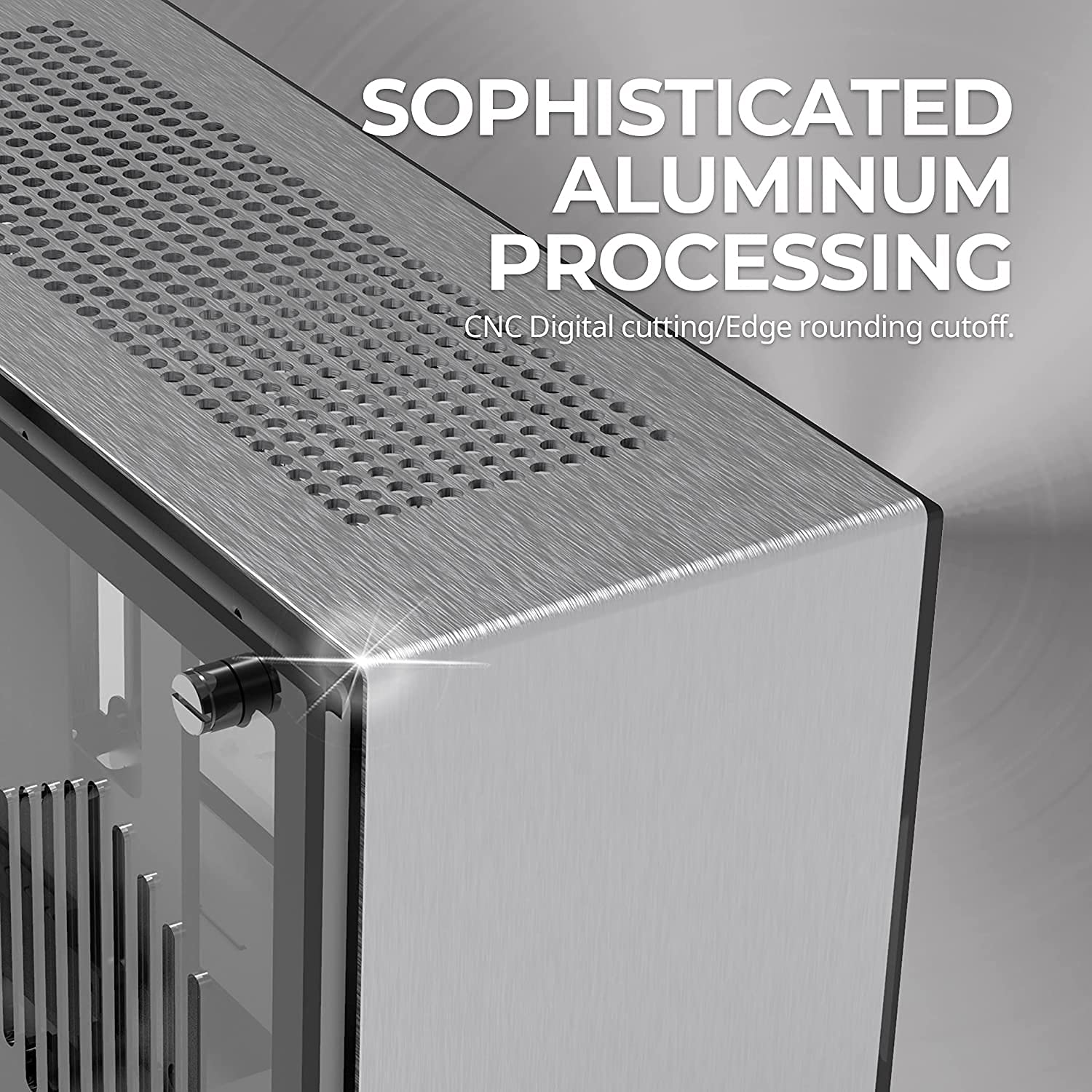 Buy Zalman M2 Mini ITX Case w/ PCIe Riser, Brushed Aluminum Small Form ...