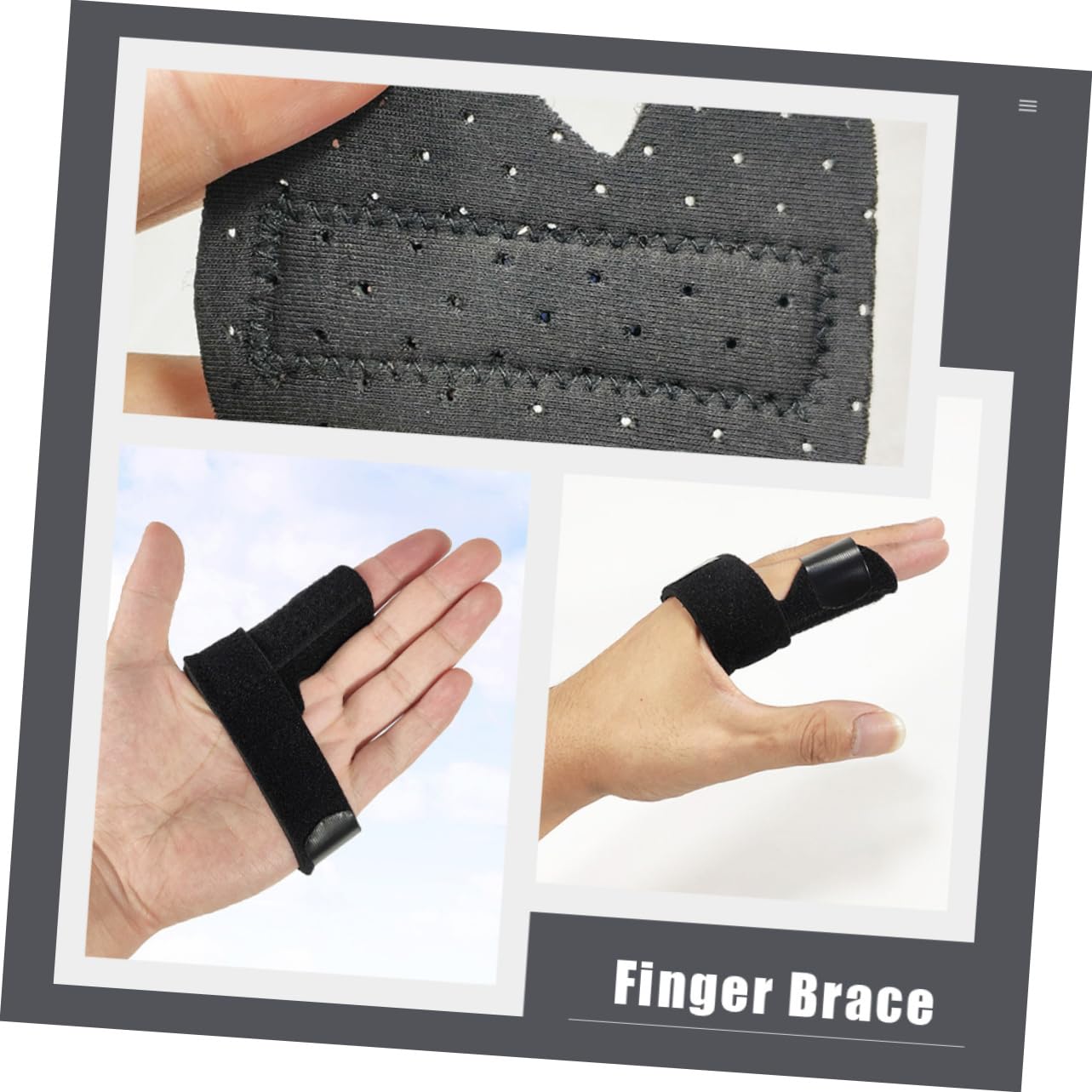 TOVINANNA Finger Tips Protector Finger Protectors Finger Joint Protectors Traction Device for Finger