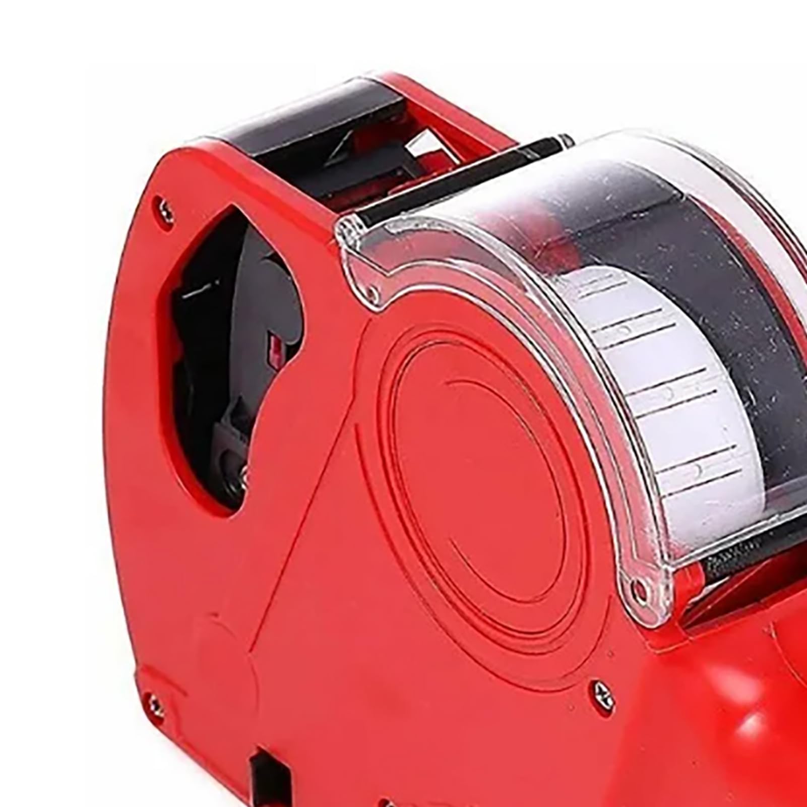 8 Digit Handheld Price Label Gun, Portable Labeling Device, Price Tag Gun With Knurled Exhaust Coil, Supermarket Manual Price Machine