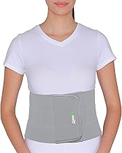Asmofit Abdominal Belt After Delivery C-Section | Postpartum Belt Ideal for Tummy Reduction After Delivery | Belly Support Belt for Men & Women (Special 44-54 Inch) - Grey