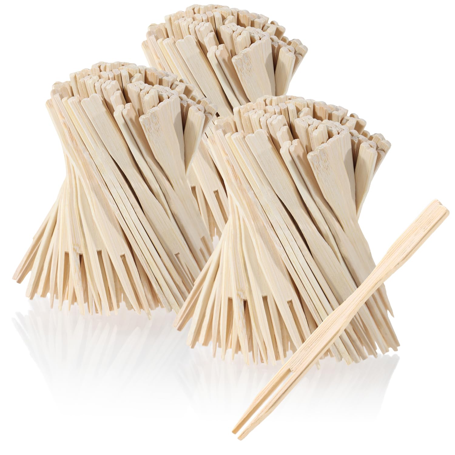 C Spiedini per barbecue in legno 100pz Bastoncini Babù 25c *3 Spiedini Legno - Ideale per