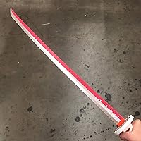 Vista 5 de Espada samurái de espuma de fantasía Demon Nichirin de 41