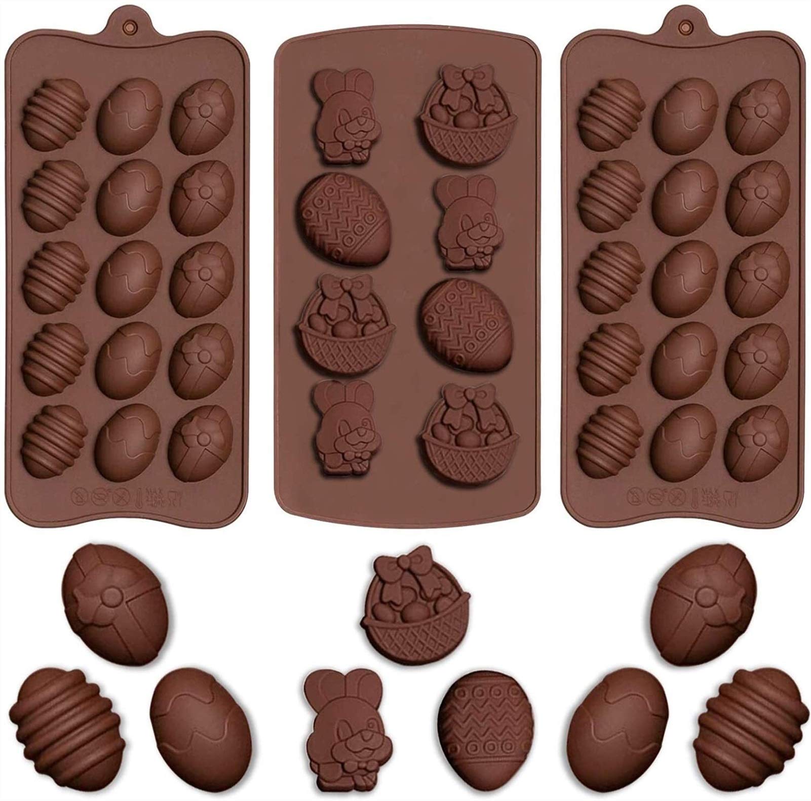 Moules de raquette et chocolat silicone antiadhésif démoulage facile