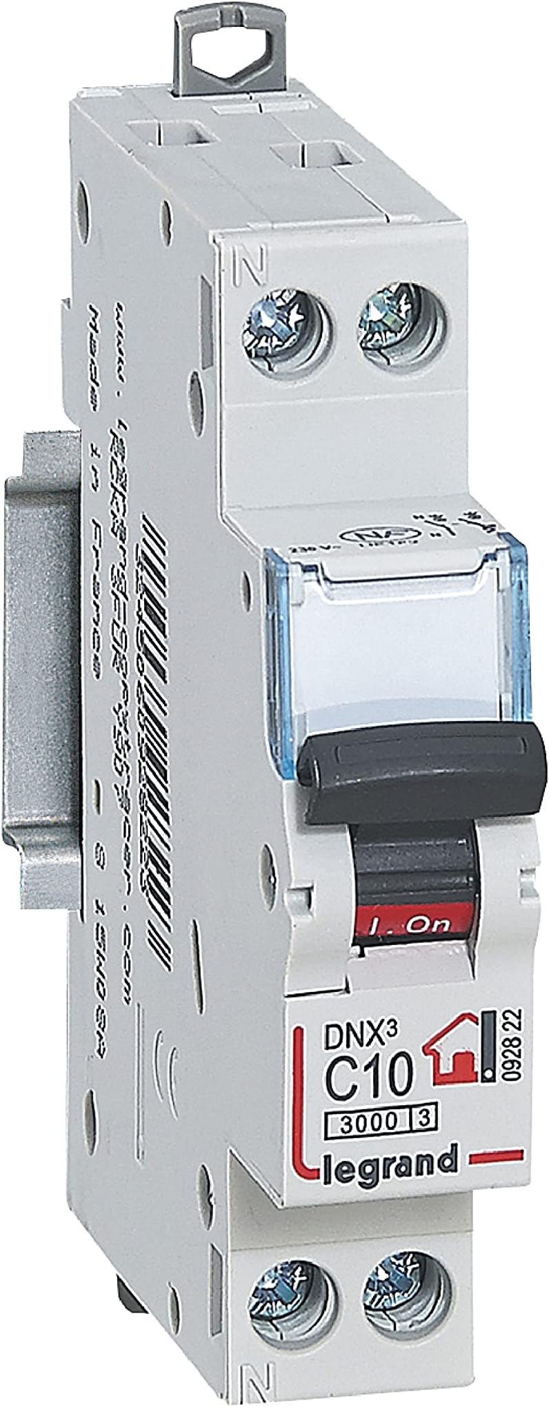 DNX³ 4500 LEG92822 Circuit Breaker Unipolar/Neutral 230 V 10 A