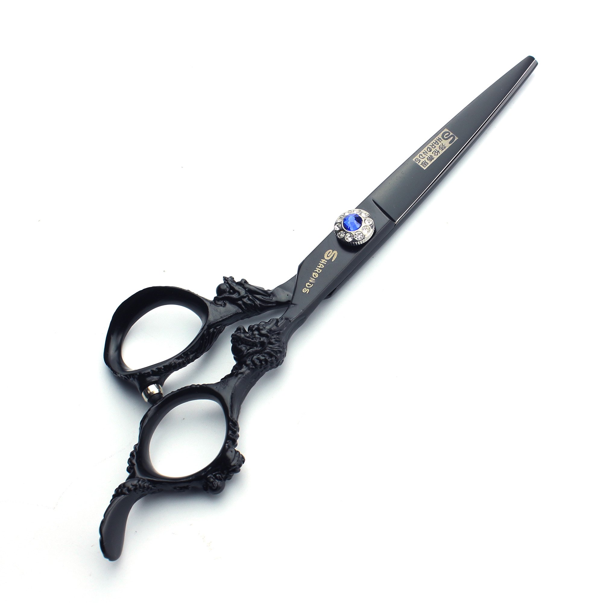 5,5 pollici 6 pollici nero professionale capelli forbici forbici barbiere forbici set per il barbiere