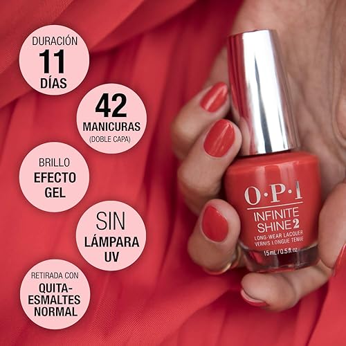 Miniatura 4 de OPI Infinite Shine 2 - Esmalte de uñas de larga duración, Cave the Way, color negro, colección Fall Wonders, 0.5 onzas líquidas