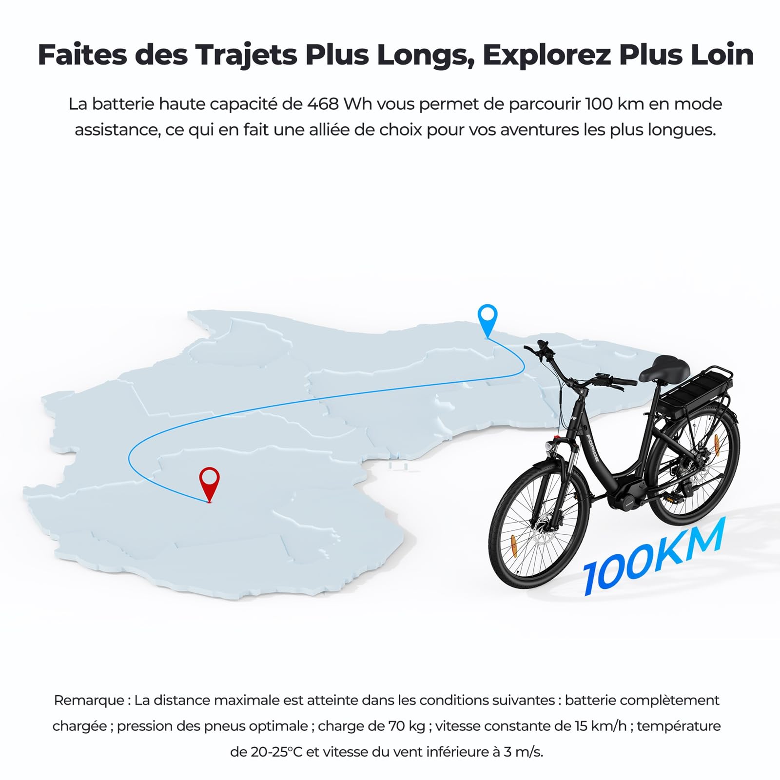 Urbano 2 Vélos électriques, Vélo à Assistance électrique 26 Pouces à Moteur Central 36V 13AH 250W, VTC Electrique Homme Femme, Autonomie 100km
