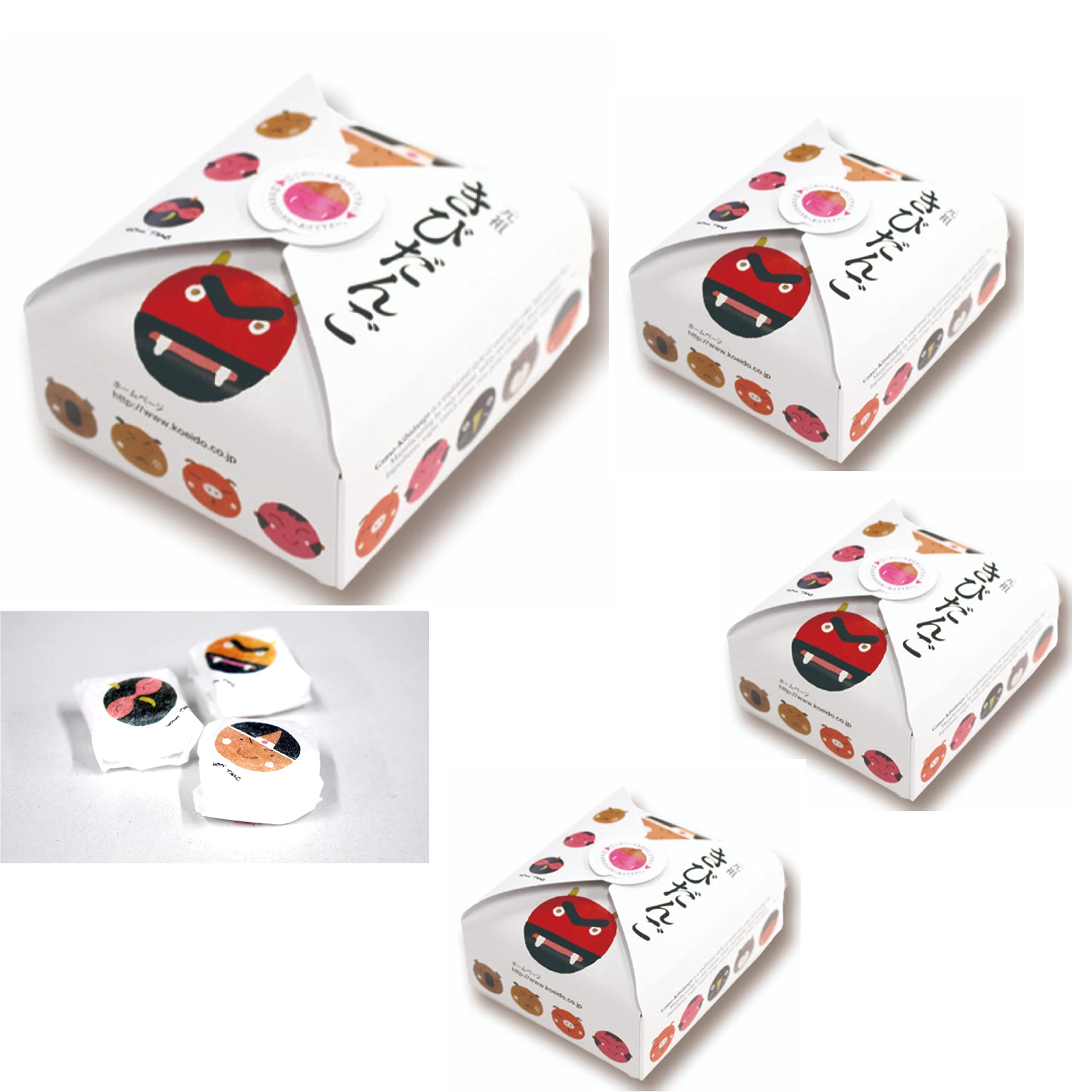 Amazon | 廣榮堂 元祖きびだんご10個入×4箱(個包装） | ノーブランド品