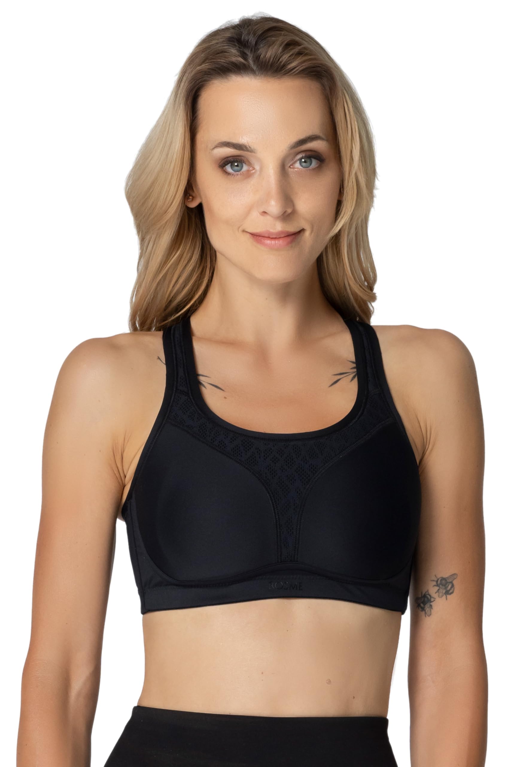 Rosme Lingerie Biustonosz Sportowy damski nieusztywniany bez fiszbin, Kolekcja Sport