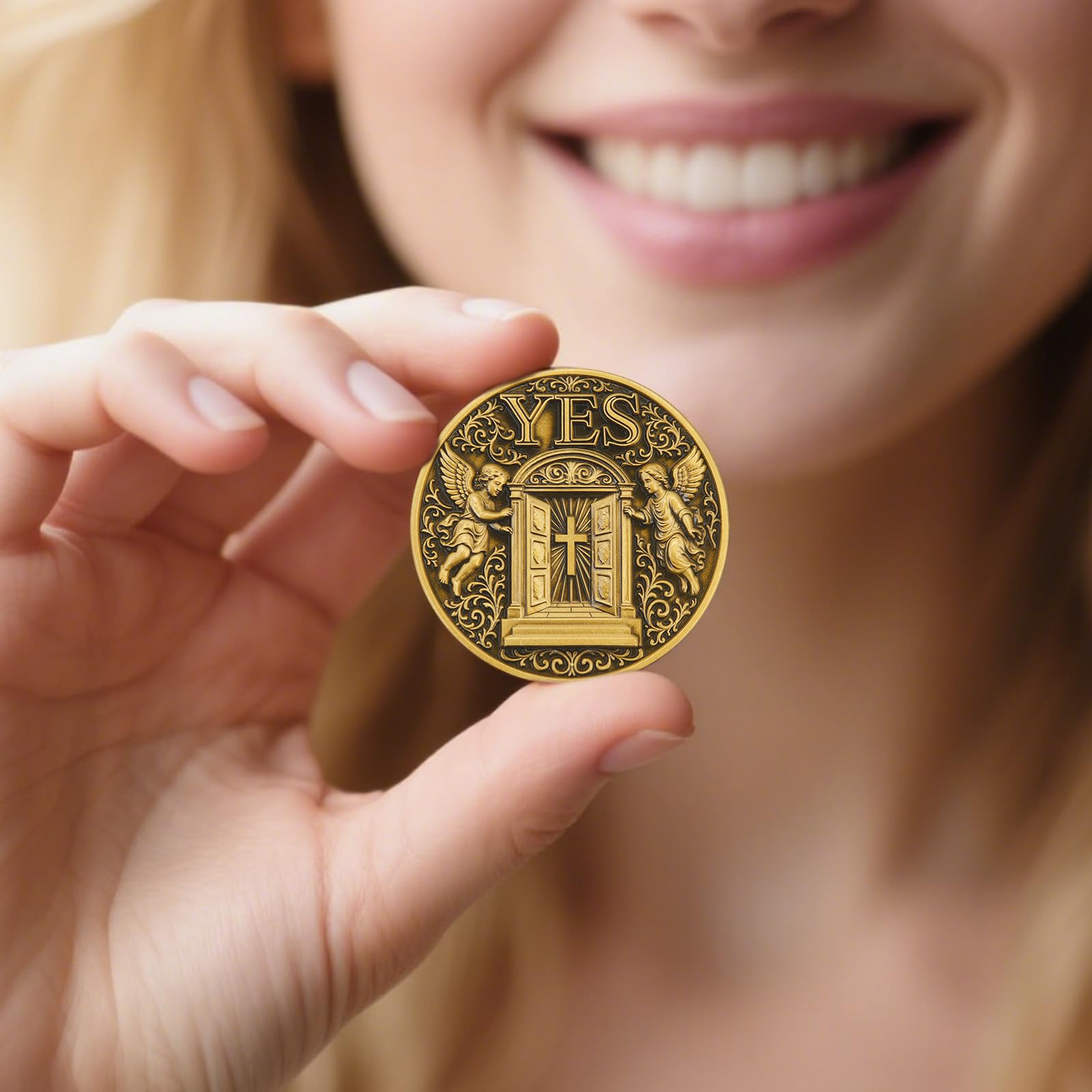 Angels and Demons Decision Maker – Inspire la clarté et la sagesse Oui/Non Filpping Coin