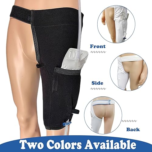 Miniatura 7 de Soporte de bolsa de drenaje de orina, soporte de bolsa de pierna de catéter,Dispositivo de estabilización de bolsas de catéter,Soporte de bolsas de