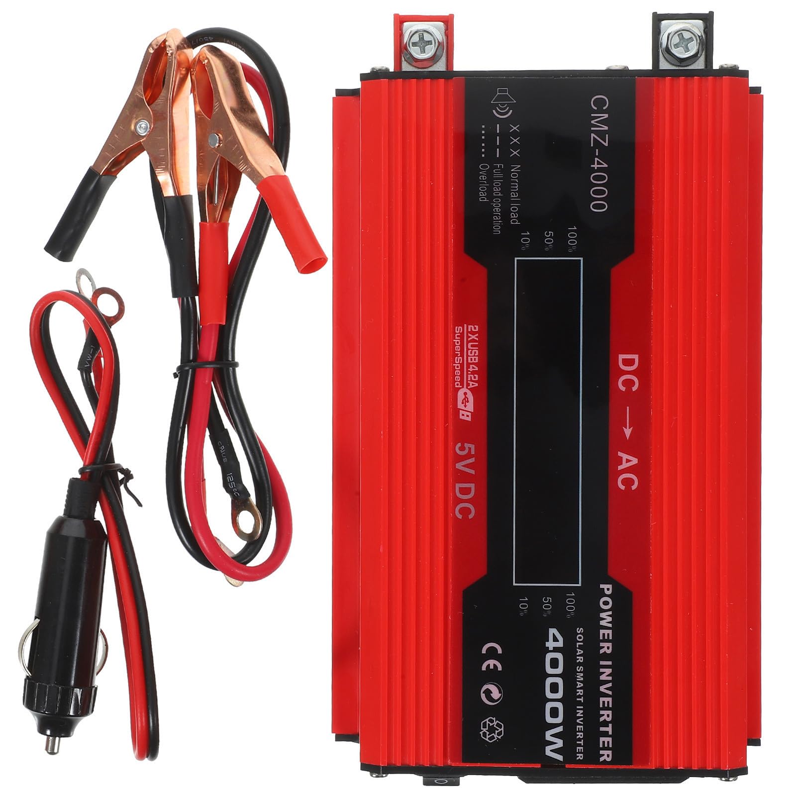 Inversor para Pantalla a LCD 4000w 12v 220v con Coche