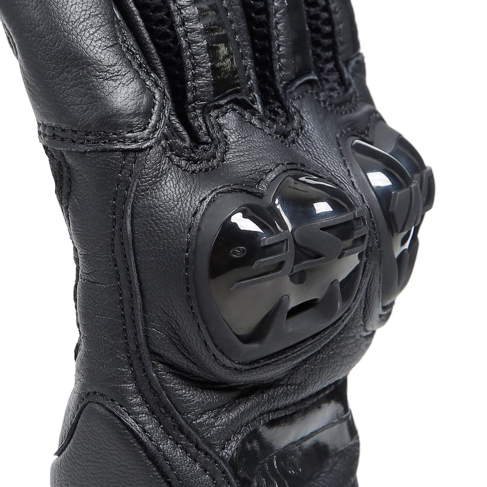 DAINESE - Mig 3 Unisex Leather Gloves, Guanti Moto Pelle, Nero, XS