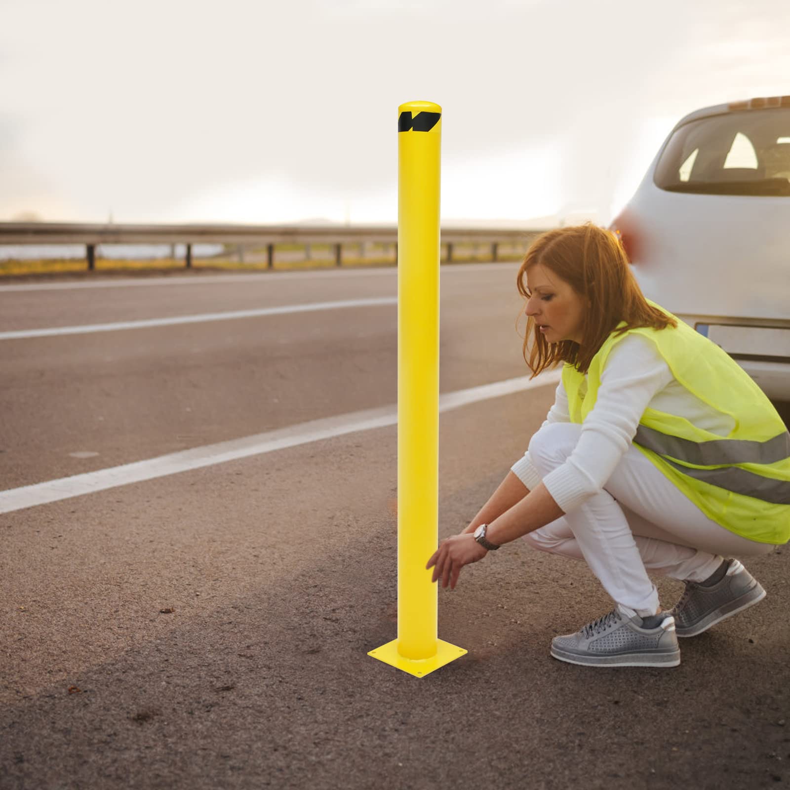 CNCEST Safety Bollard Post, 60