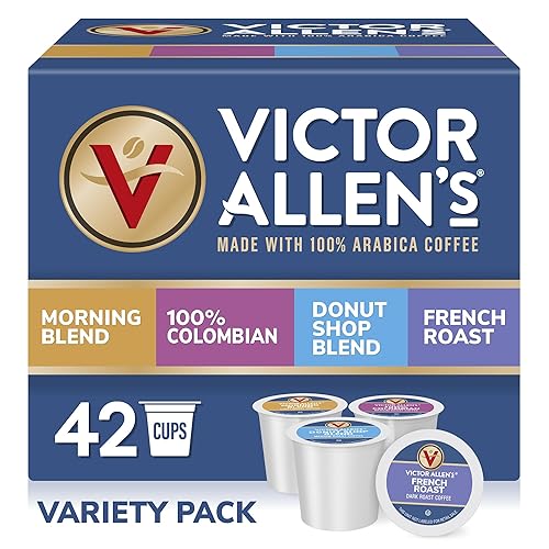 Victor Allen's Coffee Variety Pack (Morning Blend, 100% Colombian, Donut