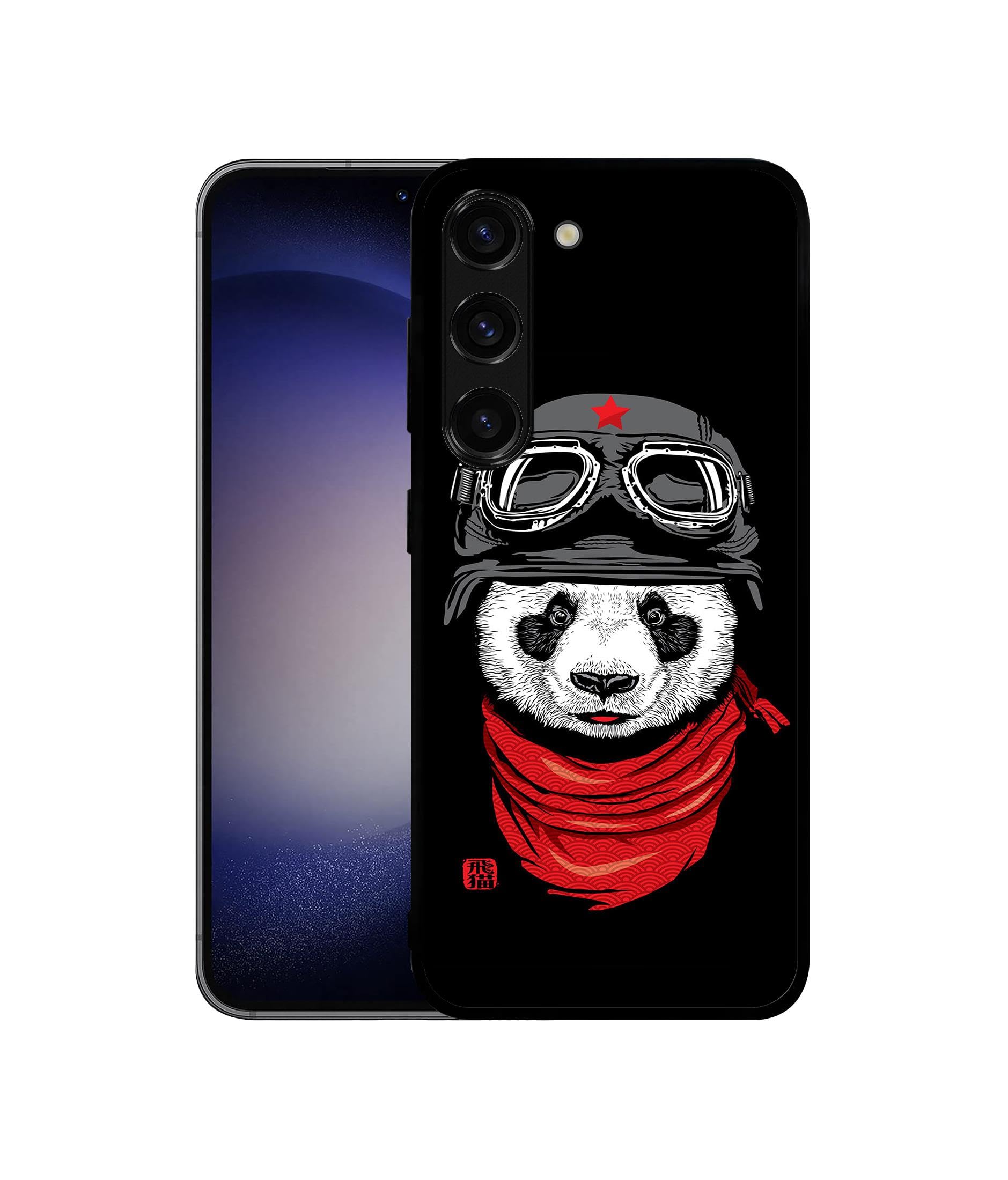 Casotec Biker Panda Design Premium 2D Printed Metal Back Case Cover for Samsung Galaxy S23 5G (B0CSBRCKK6) Amazon Price History, Amazon Price Tracker