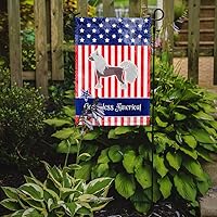 Vista 648 de Caroline's Treasures BB4243GF Bandera de jardín con texto en inglés «Merry Christmas» con texto en inglés «Merry Christmas», bandera decorativa