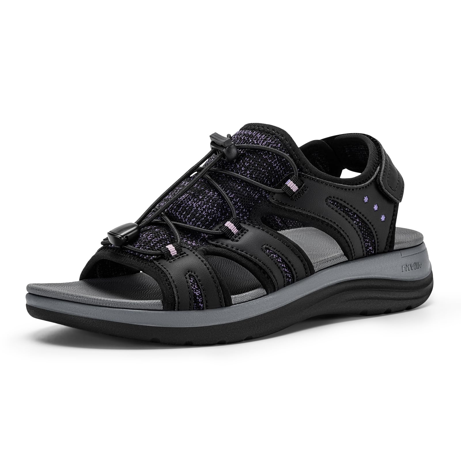 FitVille Women's Orthopedic Wide Sandals