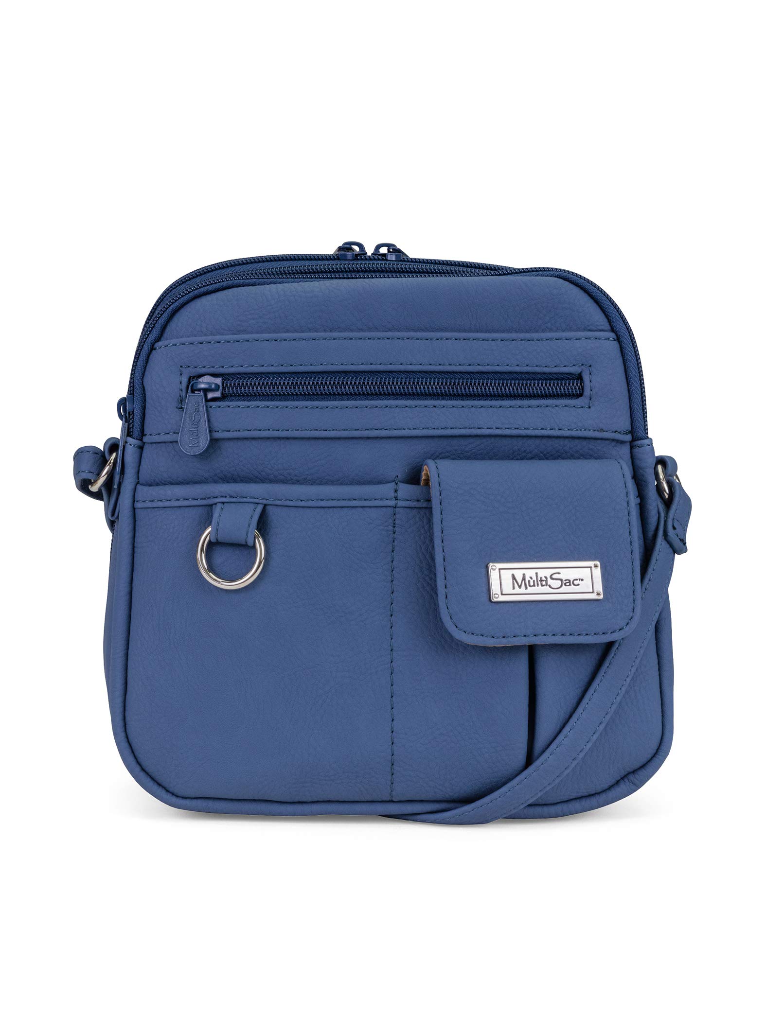 Multisac North South Mini Zip Around Crossbody Bag