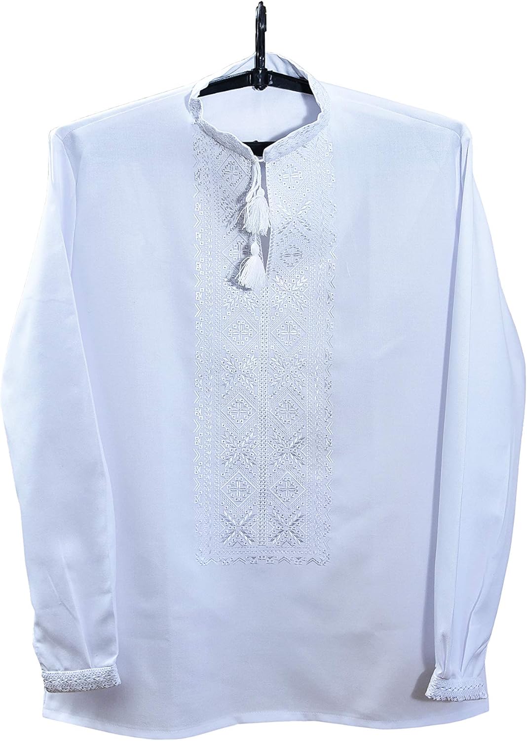 Ukrainian Embroidered Full Sleeve Shirt, Sorochka for Men, Ethnic New Traditional Patriotic