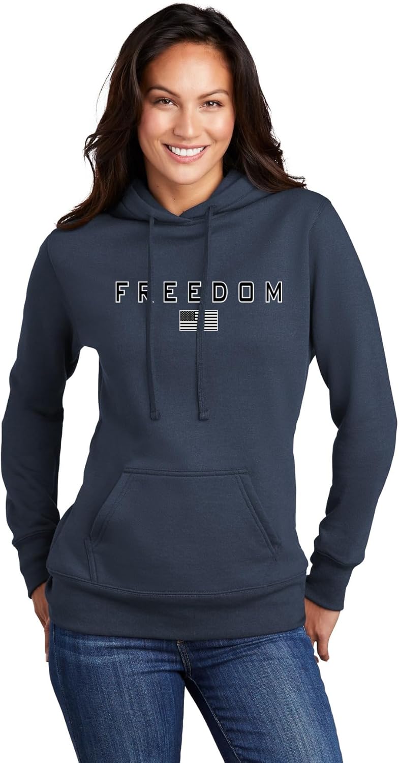 Go All Out Freedom USA United States Of America Pride Mens Women Sweatshirt Hoodie