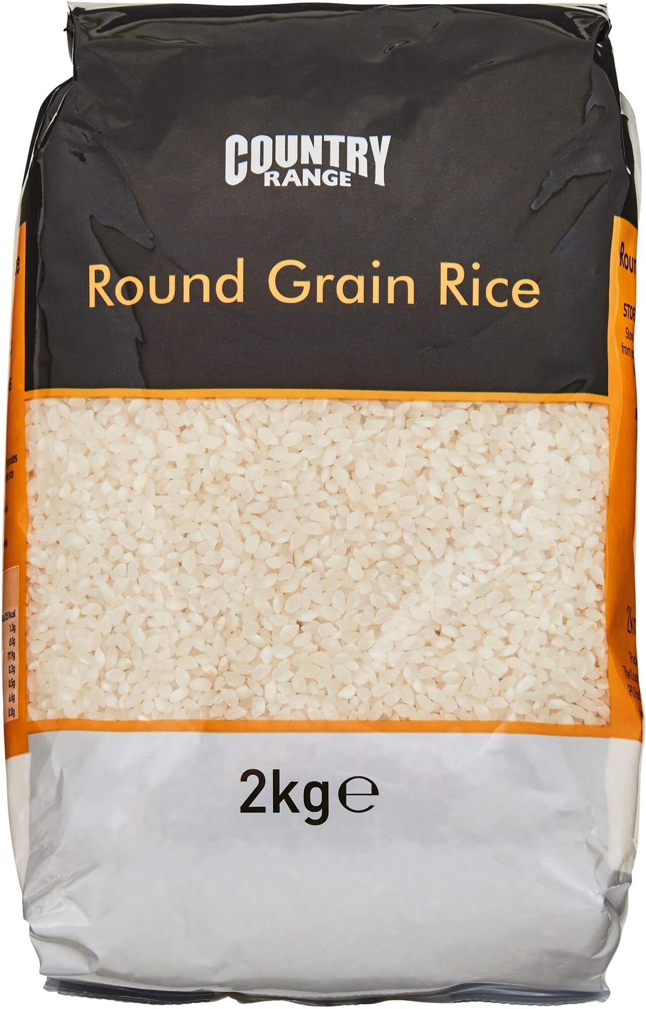 Country Range Short Round Grain Rice - 1x2kg