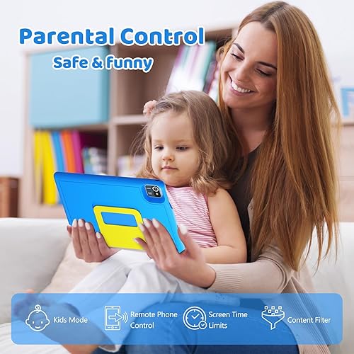 Miniatura 2 de Tableta infantil de 10 pulgadas para niños Android 13 Tablet 6 (2+4) GB 64GB Android Tablet, controles parentales, Kidoz pre-instalado 5000mAh