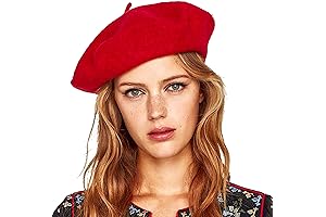 Fashionable Red Beret for Women