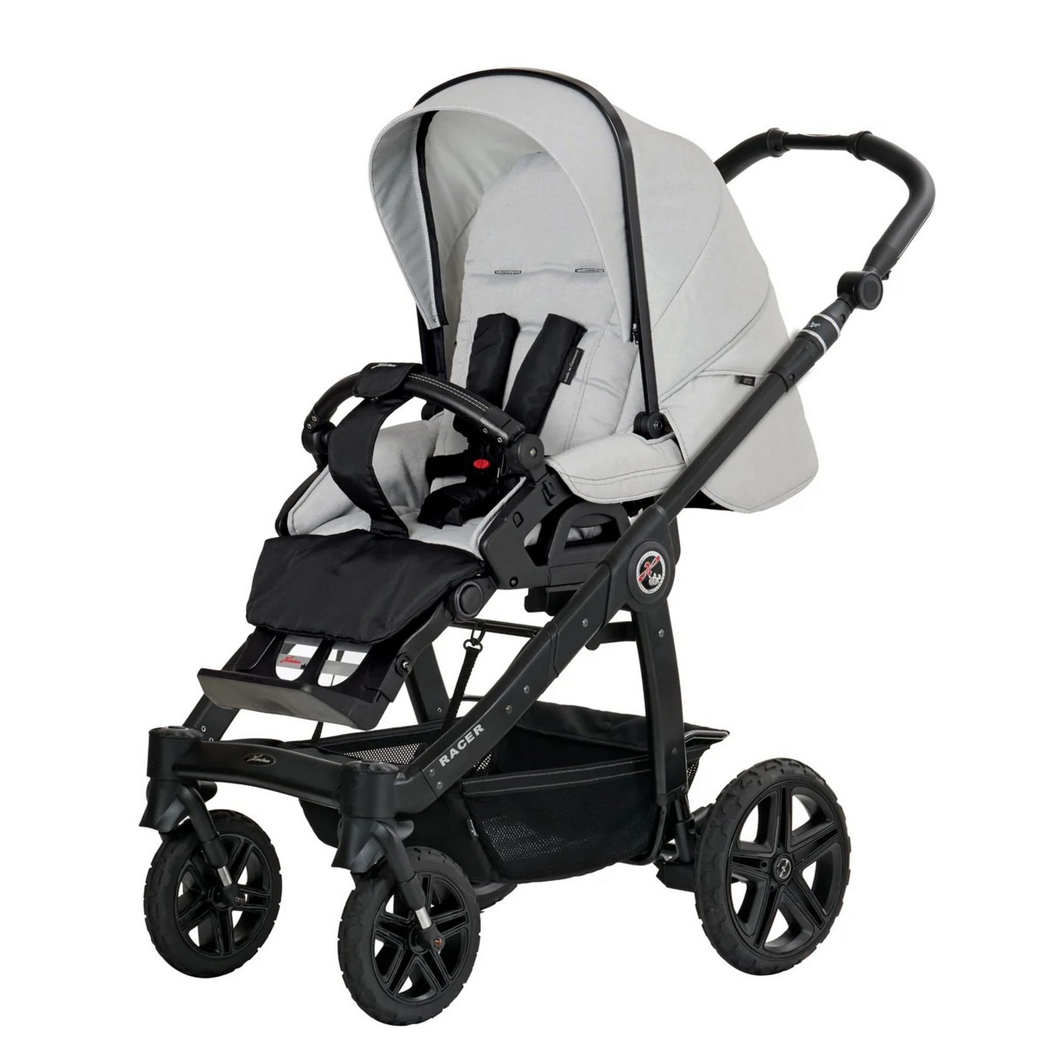 Hartan Kombikinderwagen Racer GTS Set inkl. Babywanne trend soft cloud | 1223273626