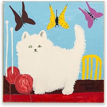 Amazon.co.jp: モード・ルイスの有名な絵画のレプリカ。有名な絵画が