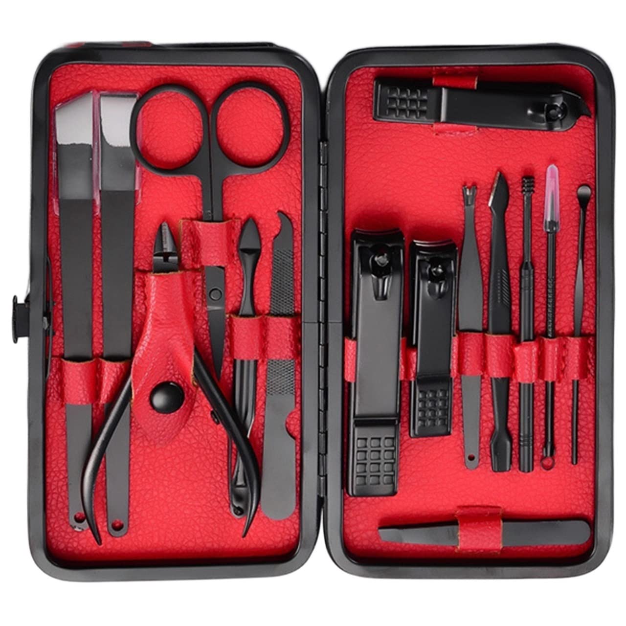 Kit manucure 15 pièces avec coupe-ongles et pince à épiler KANUZ 15 2