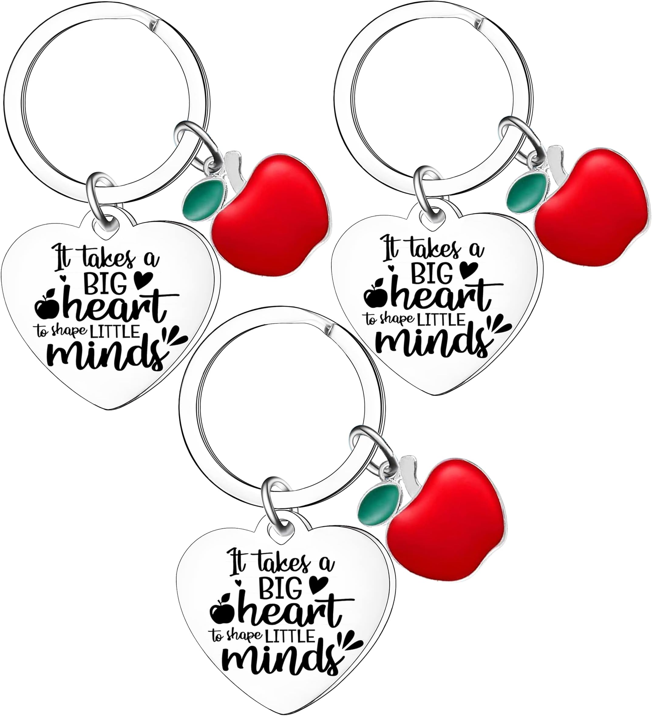 Ghloyza 3PCS Thank You Gift Appreciation Presents Gifts For Teacher Thank You Teaching Assistant Nursery Mentor Jewellery For Women Birthday Gifts