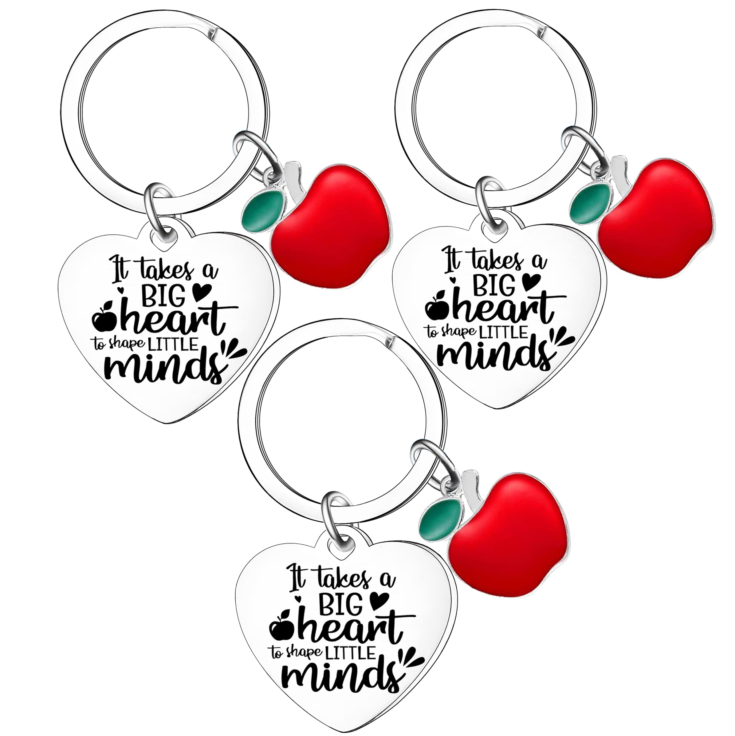 Ghloyza 3PCS Thank You Gift Appreciation Presents Gifts For Teacher Thank You Teaching Assistant Nursery Mentor Jewellery For Women Birthday Gifts