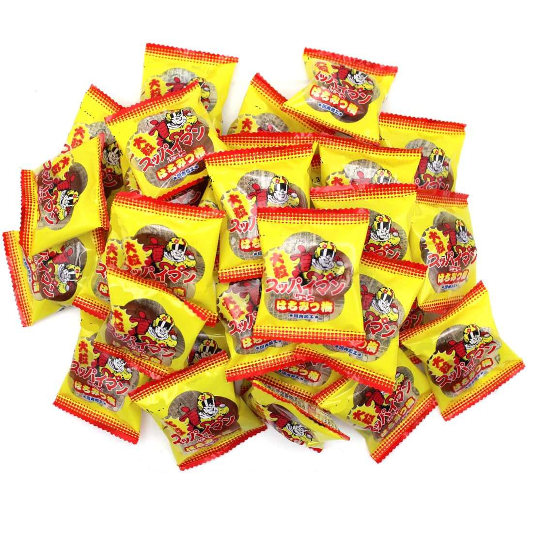 Amazon.co.jp: 上間菓子店 スッパイマン 大粒 じゅーしーはちみつ梅 36