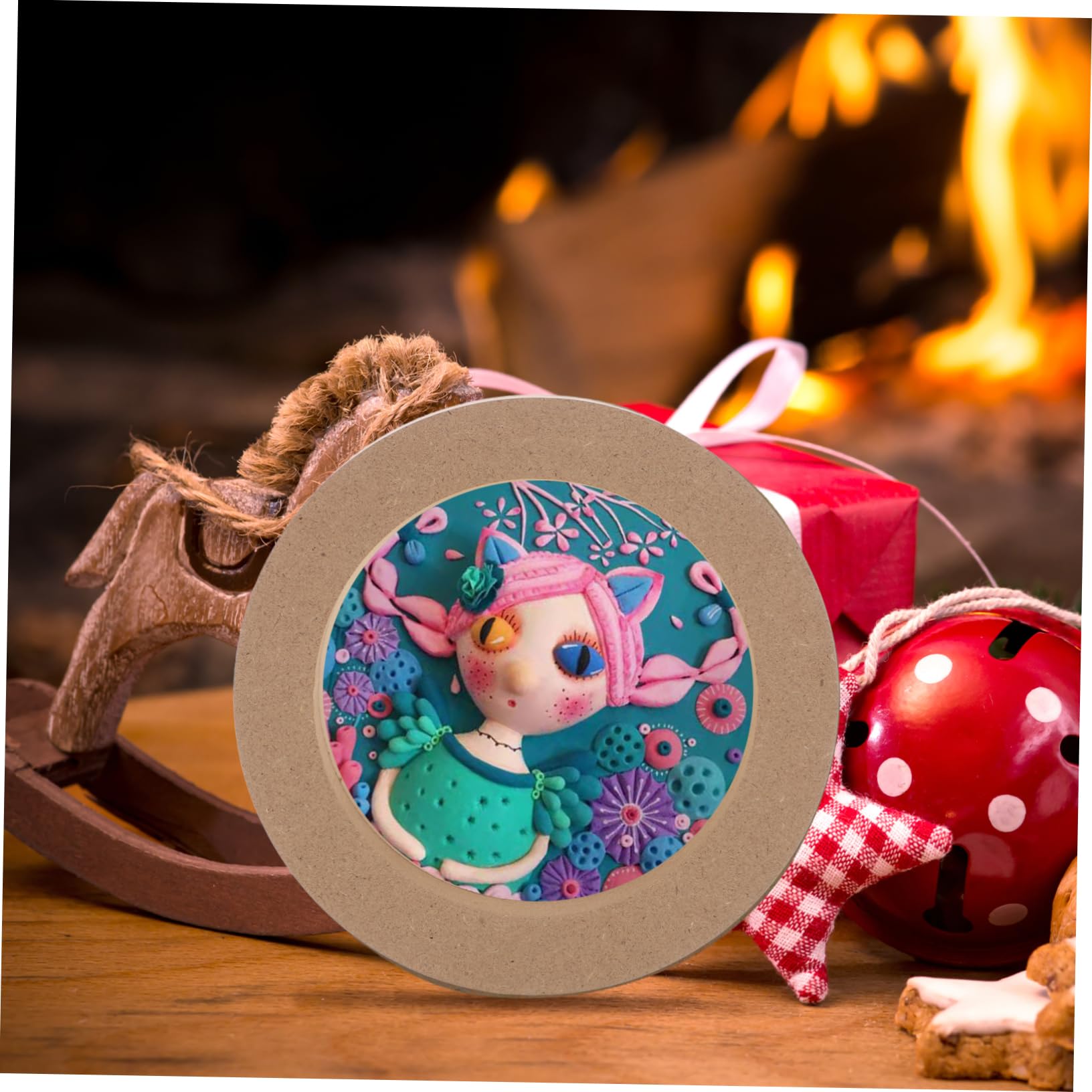 jojofuny Educational DIY Picture Frames 4pcs Boys and Girls Art Frames Toddler Art Supplies Bulk Shadow Boxes