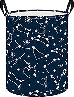 Vista 17 de CLOCOR - Cesta grande de lavandería, cesta impermeable para guardería, contenedor de almacenamiento de tela plegable, decoración para habitación