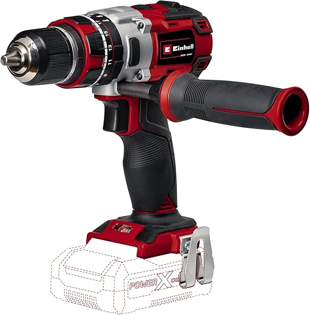 Einhell Power X-Change 18V, 60Nm Cordless Combi Drill | TE-CD 18 Li-i 3-in-1 Brushless Drill, Impact Drill and Screwdriver | Solo - Battery and Charger Not Included