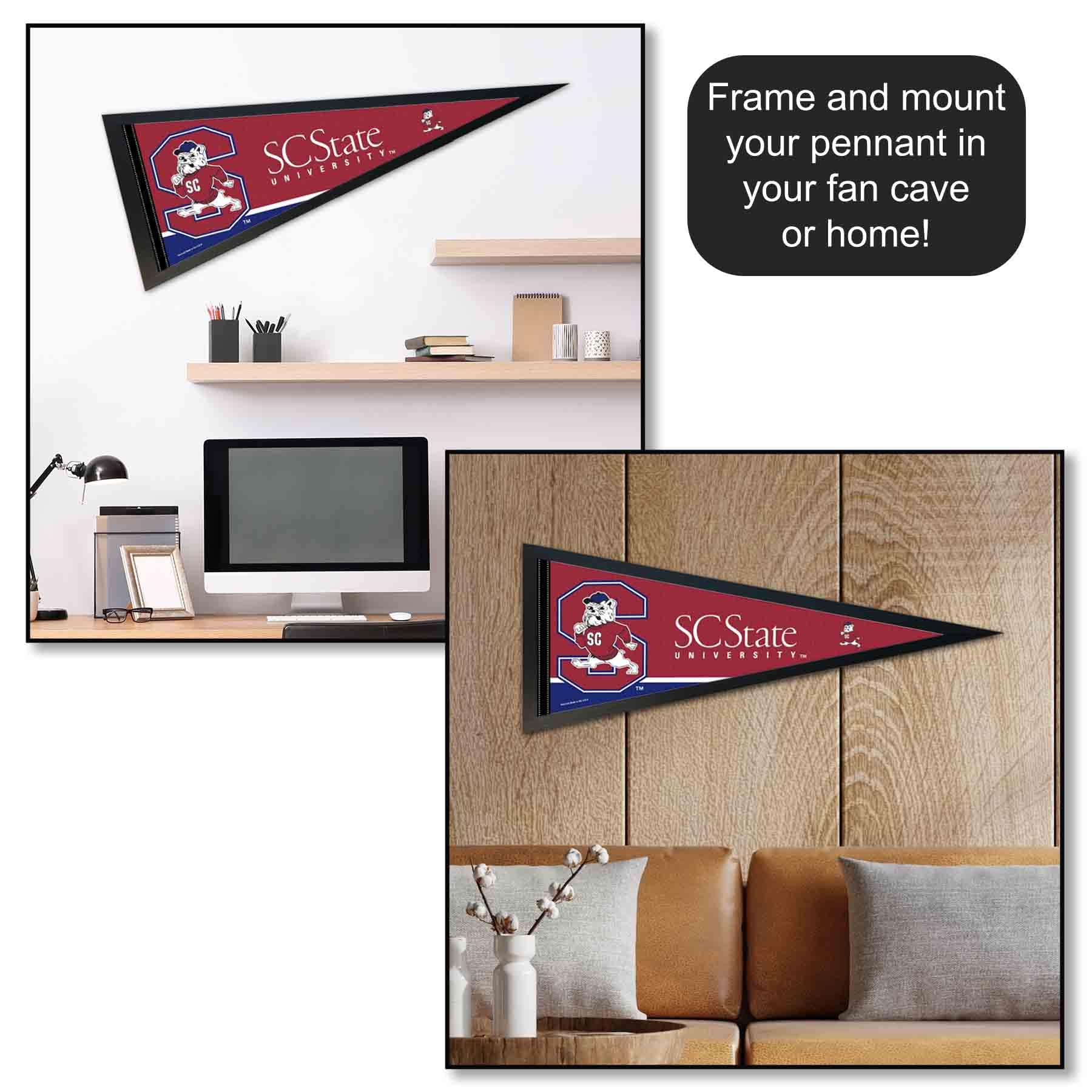 South Carolina State Bulldogs Felt Pennant - 12x30 Inch Officially Licensed College Pennant - View #8