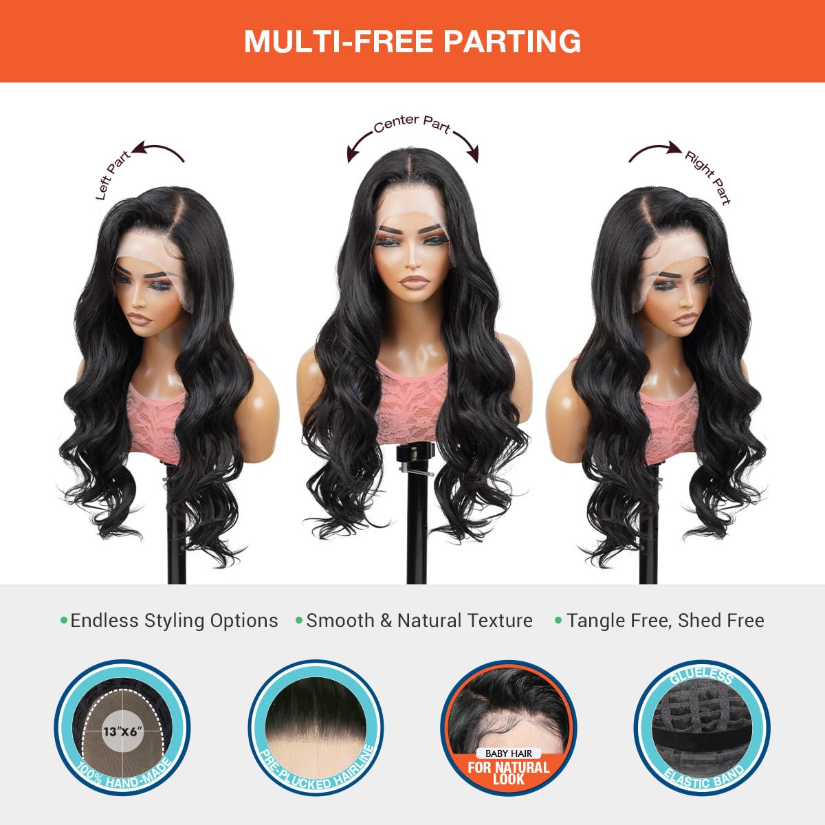 Amazon.com : GLAM21USA HD LACE Front Loose Curl 13X6 Glueless