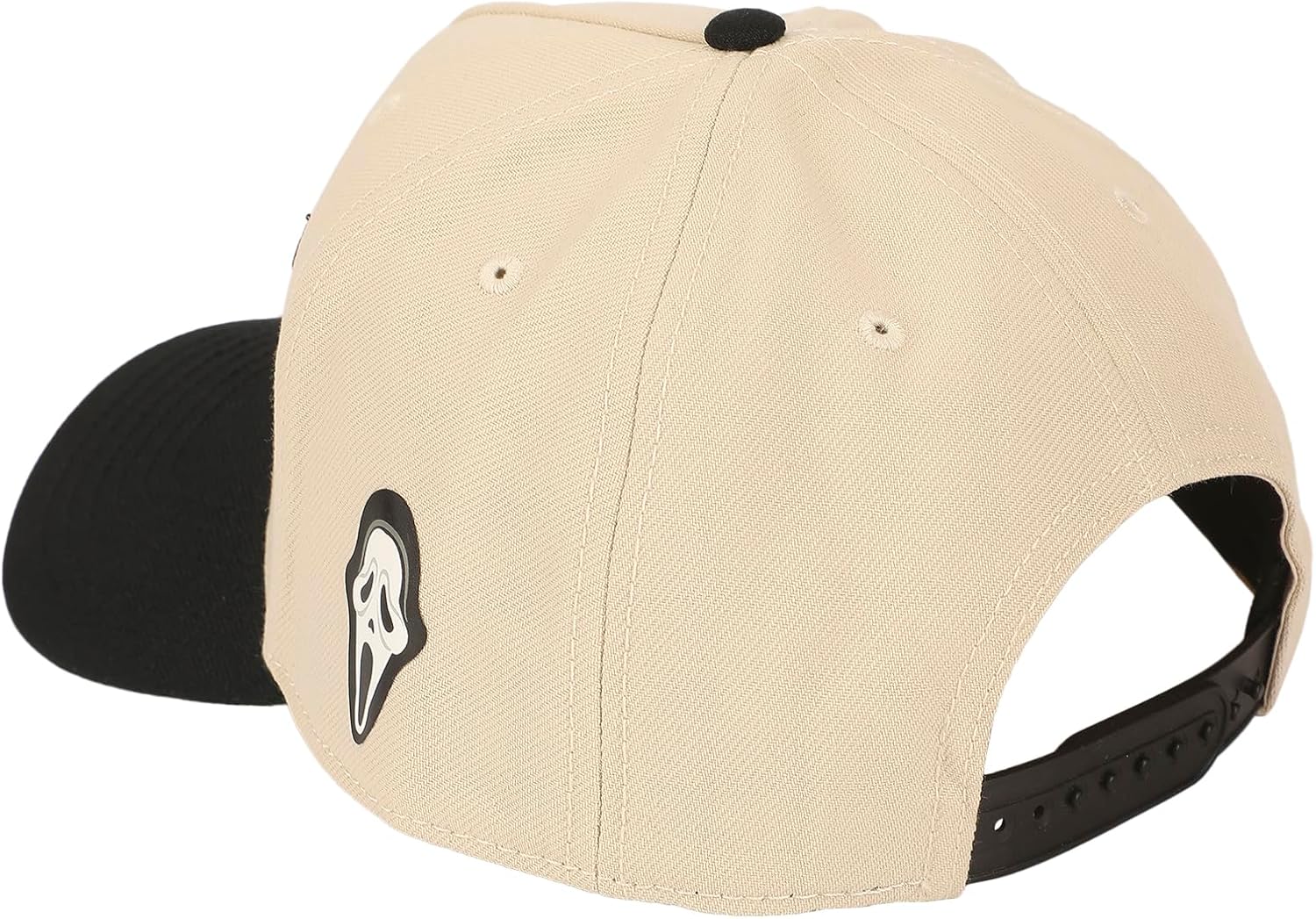 Bioworld Ghostface Embroidery Canvas B104 A-Frame Snapback - Image 4