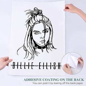 Amazon.co.jp: Billie Eilish Billy Irish Stylish Wall Sticker