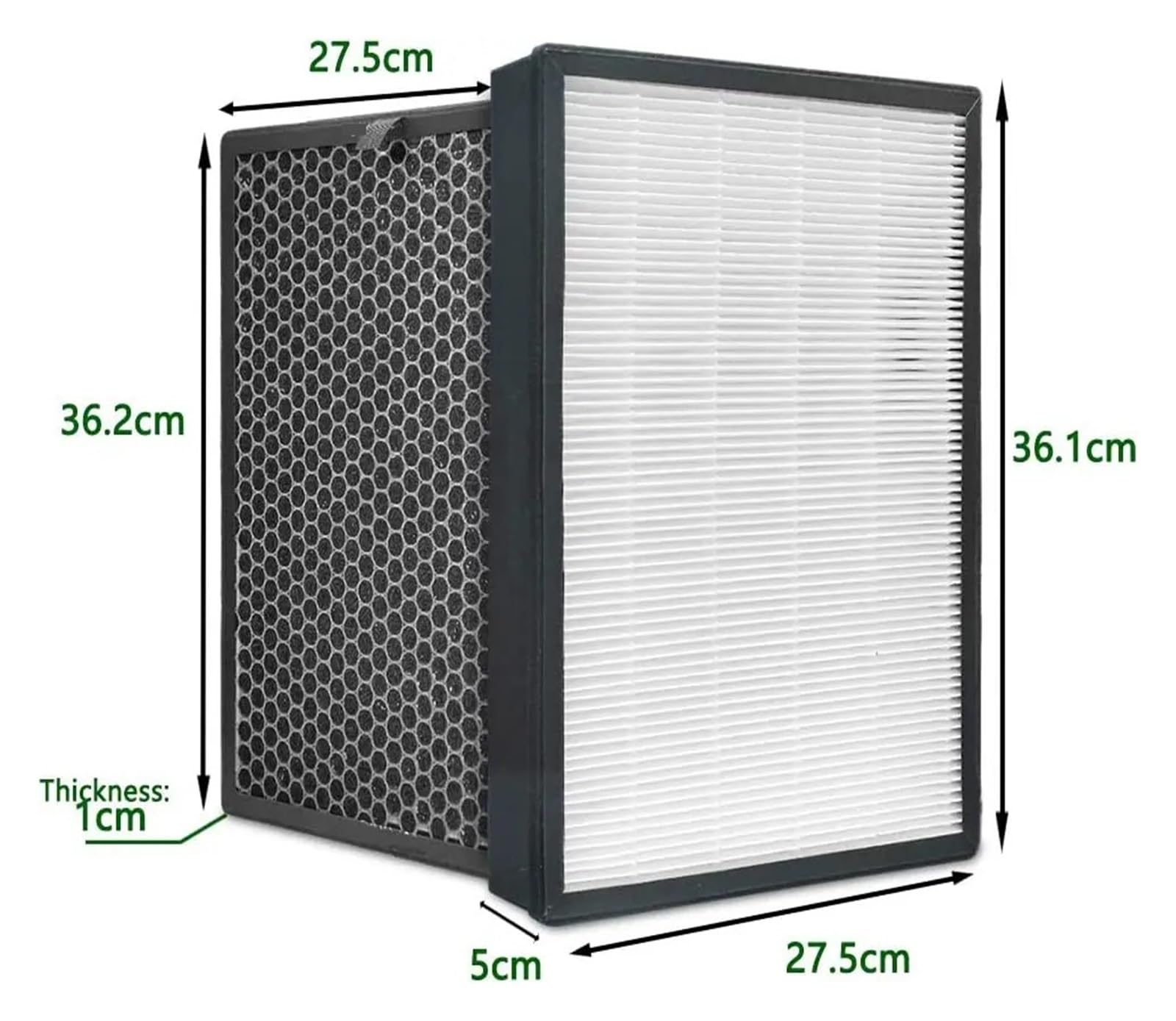 FY2420/40 FY2422/40 Filtro sostitutivo True HEPA,purificatore d'aria compatibile con Philips serie 2000 2000i AC2889 AC2887 AC2882.(Activated Carbon)