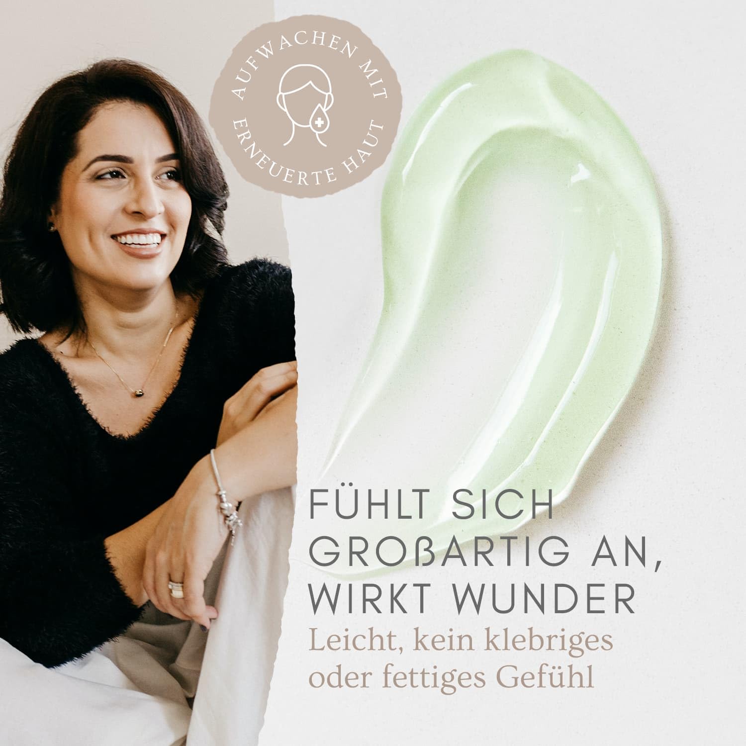 RENEW Nacht Maske Gesicht, Gesichtsmaske beauty- mit Aloe Vera und  Hyaluronsure - Formuliert in San Francisco, Poren, Feuchtigkeitsspendend :  Amazon.de: Kosmetik