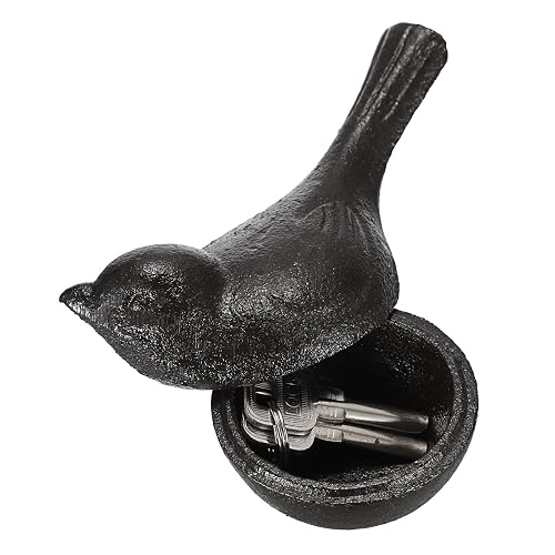 Sumnacon Spare Key Hider Outside Cute Bird Garden Decoration Secret