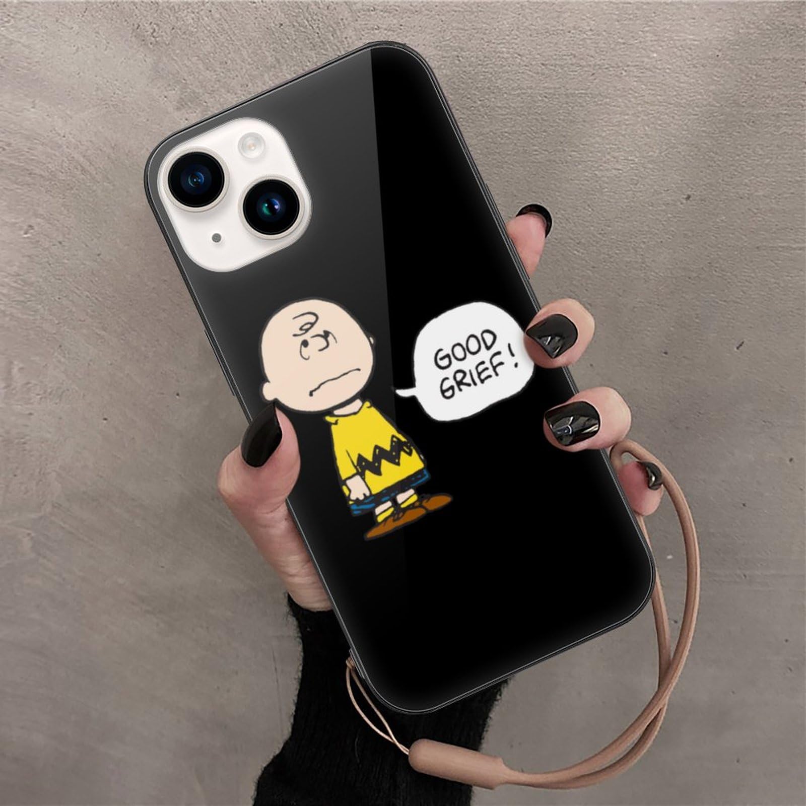 Amazon.co.jp: スヌーピー チャーリーブラウン (1) スマホケース