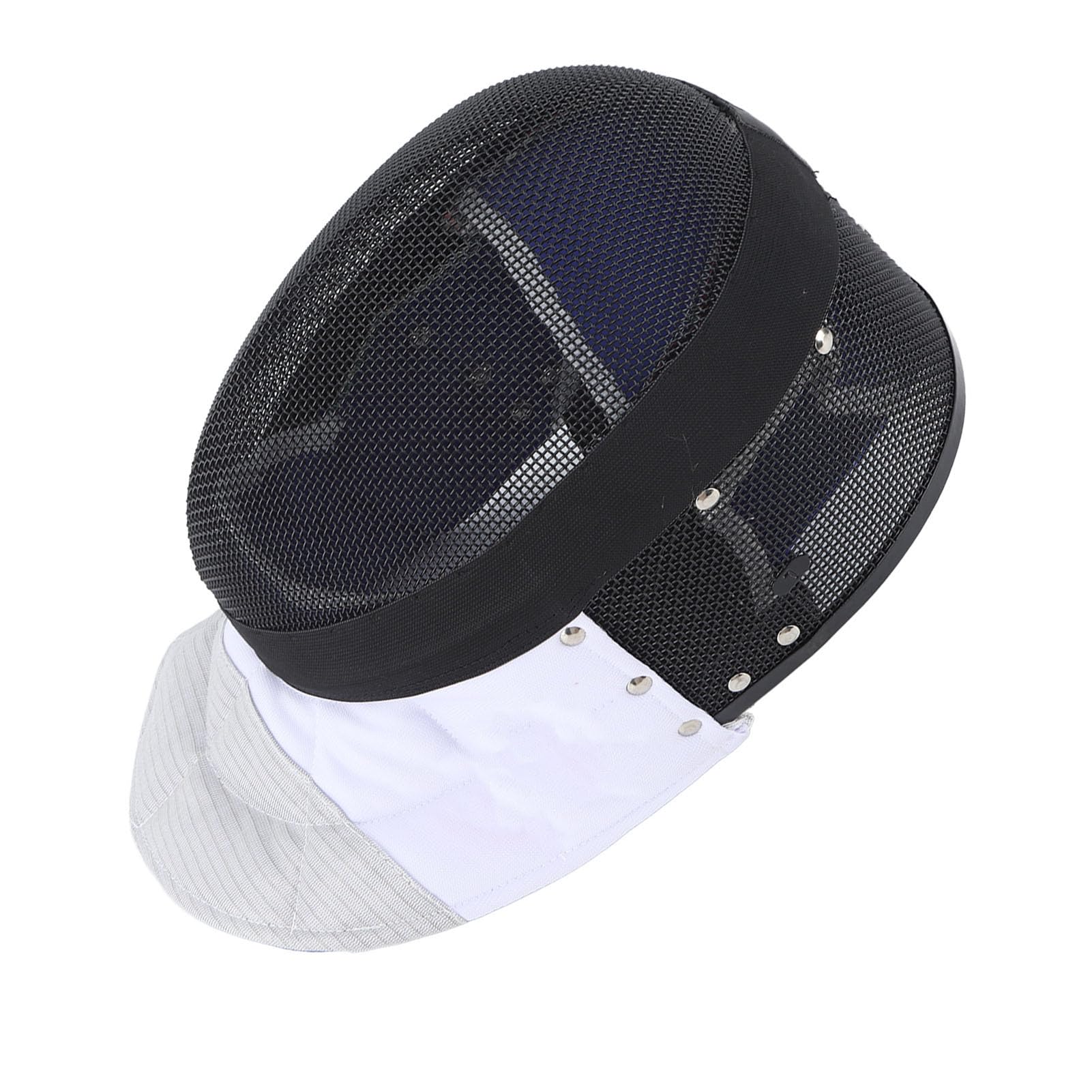 SIXRUN Masque de Sport d'escrime Casque de Protection d'escrime avec Bavoir rembourré pour la Pratique Quotidienne et la Compétition Masque de Sport d'escrime Masque d'escrime