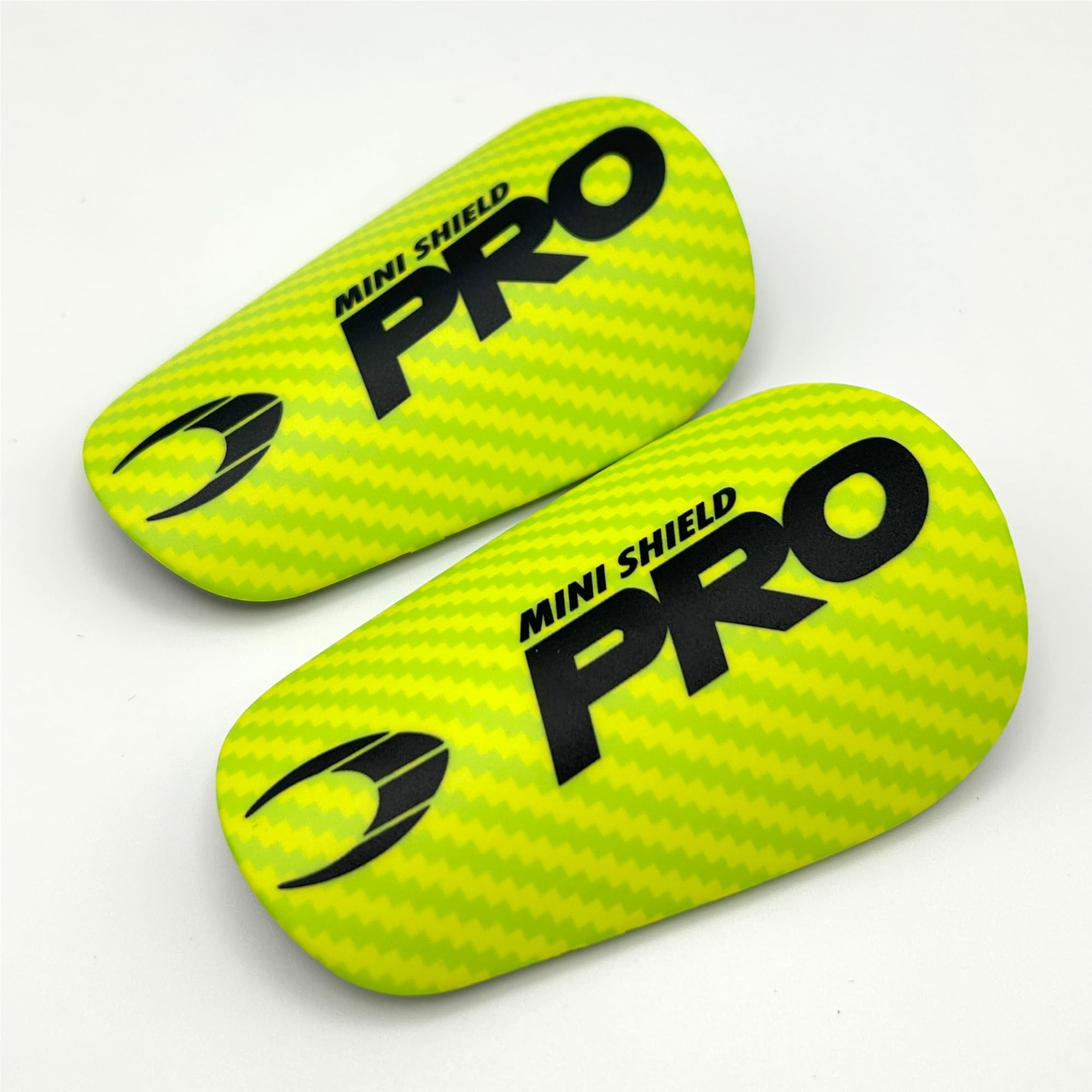 HO Soccer Mini Espinilleras Lime, Unisex, Talla Única