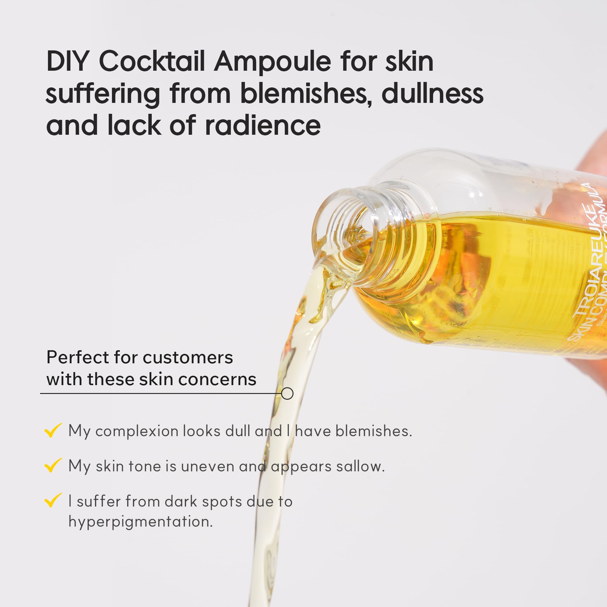 Amazon.com : TROIAREUKE H+ Cocktail Ampoule Toner (2.37 Fl. Oz