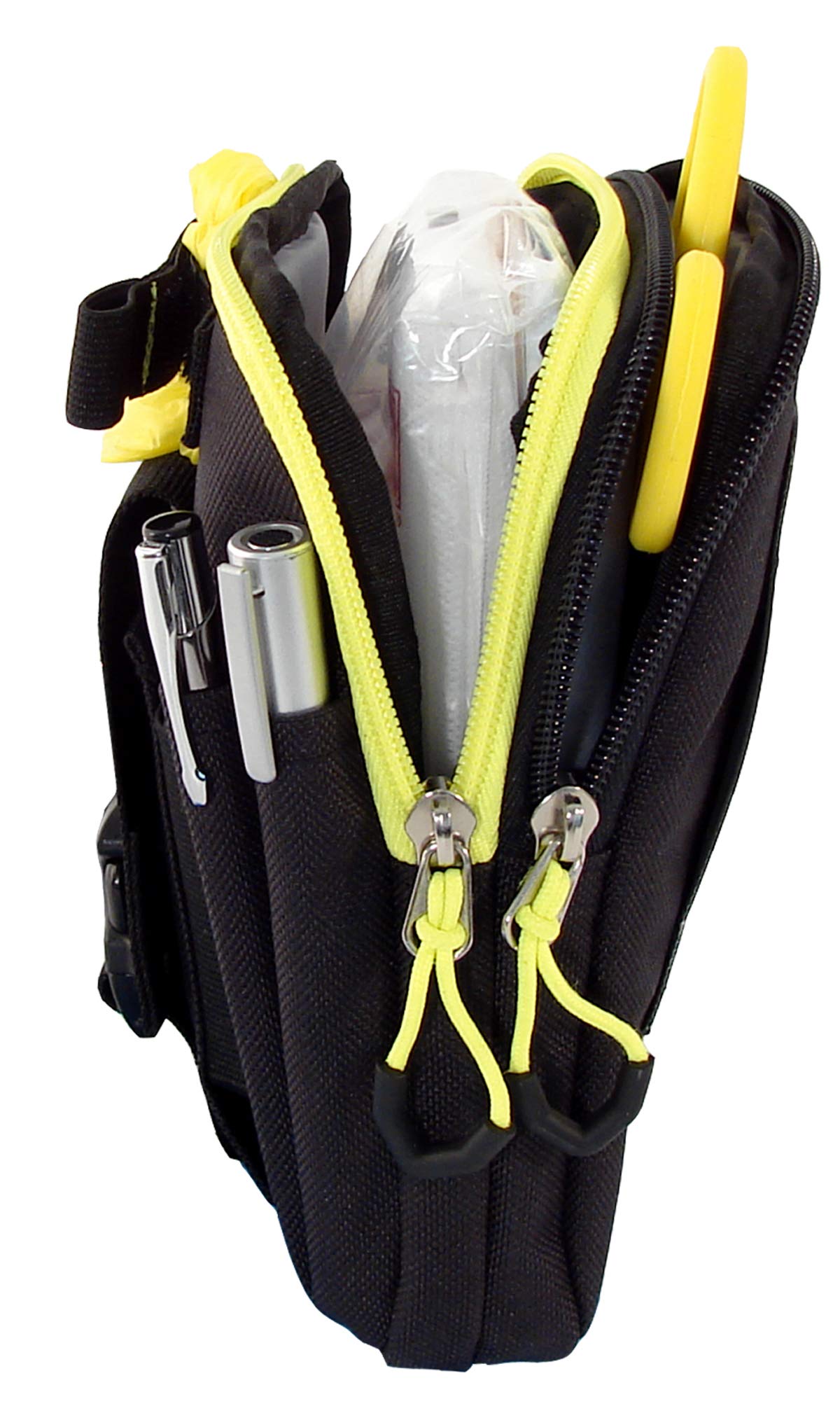 tee-uu ZIP Fondina 11,5 x 17 x 2cm (Nero)